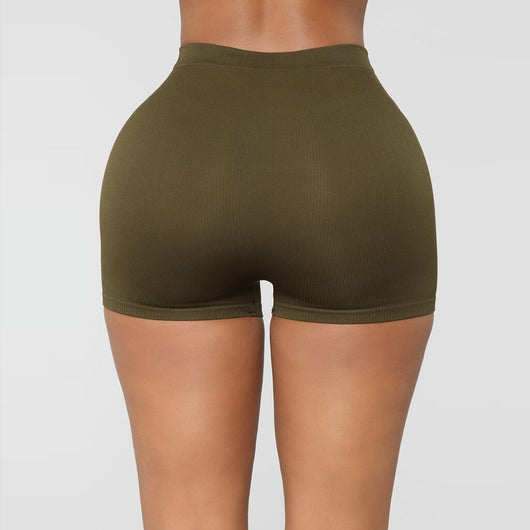 Shorts Ajustados de Cintura Alta con Elastano - Image 12