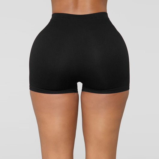 Shorts Ajustados de Cintura Alta con Elastano - Image 18