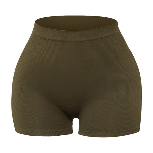 Shorts Ajustados de Cintura Alta con Elastano - Image 19