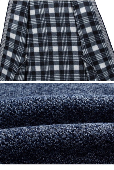 Cardigan de Cuello Alto con Forro Polar - Suéter Cálido para Hombre - Image 18