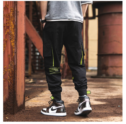 Pantalones deportivos con bolsillos múltiples para hombre - Image 10