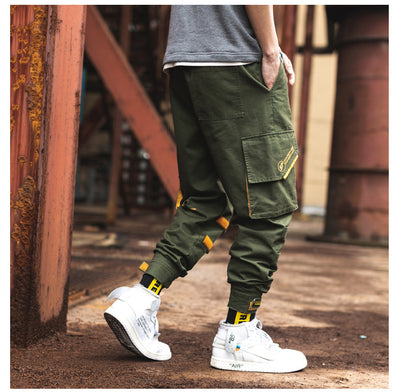 Pantalones deportivos con bolsillos múltiples para hombre - Image 18