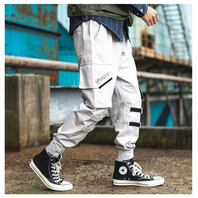 Pantalones deportivos con bolsillos múltiples para hombre - Image 21