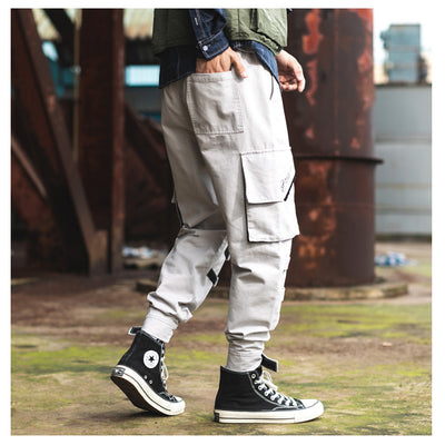 Pantalones deportivos con bolsillos múltiples para hombre - Image 24