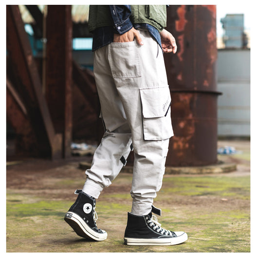 Pantalones deportivos con bolsillos múltiples para hombre - Image 24