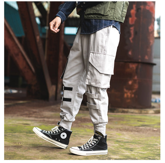 Pantalones deportivos con bolsillos múltiples para hombre - Image 27