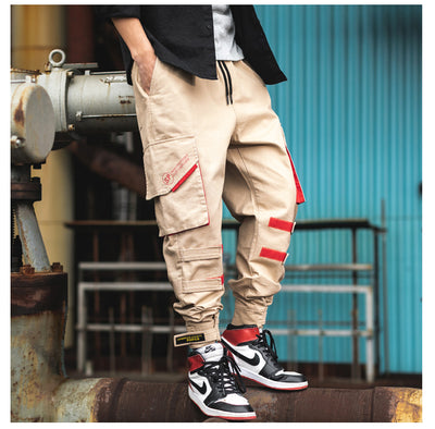 Pantalones deportivos con bolsillos múltiples para hombre - Image 30