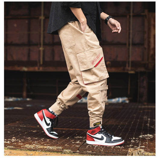 Pantalones deportivos con bolsillos múltiples para hombre - Image 33