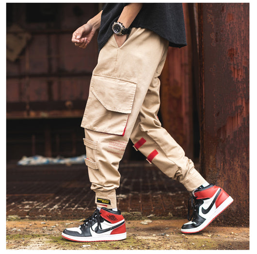 Pantalones deportivos con bolsillos múltiples para hombre - Image 37