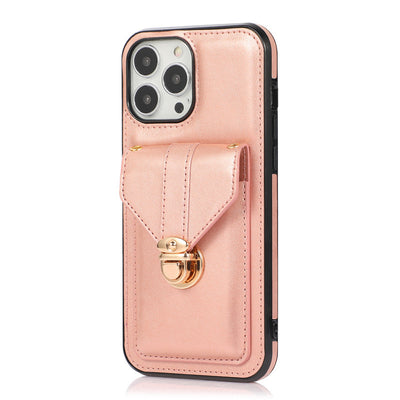 Funda Móvil de Cuero con Correa Diagonal y Porta Tarjetas - Image 21