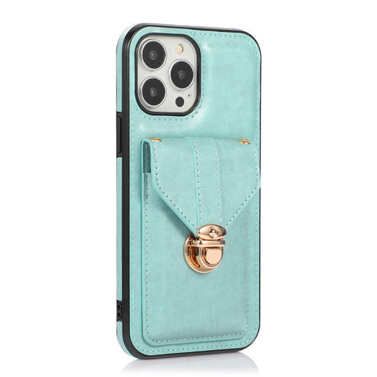 Funda Móvil de Cuero con Correa Diagonal y Porta Tarjetas - Image 29