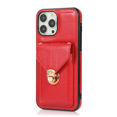 Funda Móvil de Cuero con Correa Diagonal y Porta Tarjetas - Image 35