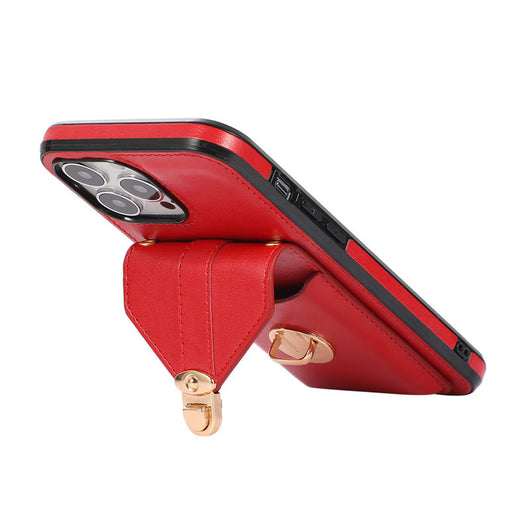 Funda Móvil de Cuero con Correa Diagonal y Porta Tarjetas - Image 38