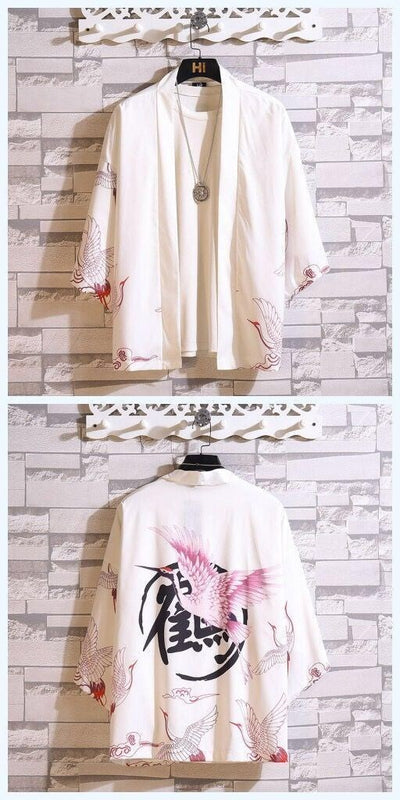 Cardigan Estampado Versátil de Manga Corta para Hombre y Mujer - Image 6