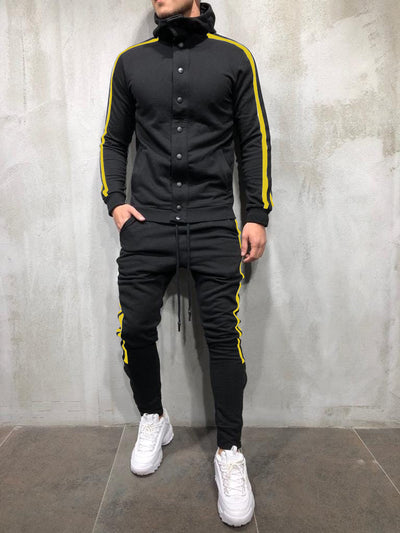 Cardigan Deportivo con Capucha y Botones para Hombre - Image 19