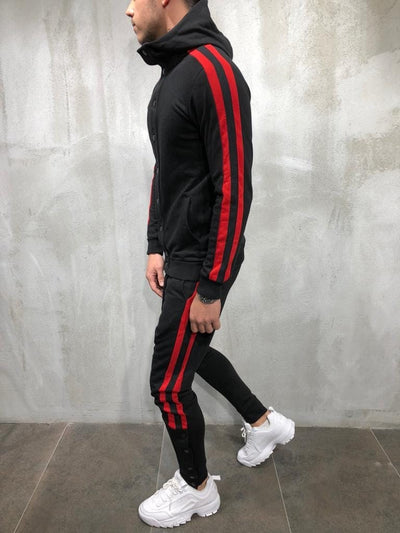 Cardigan Deportivo con Capucha y Botones para Hombre - Image 24