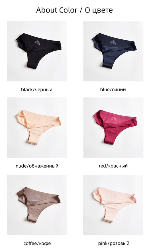 Braguita Seamless Ice Silk Cintura Baja Sensual - Image 5