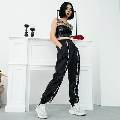 Pantalones Casuales con Detalles de Cinta Bordada - Image 10