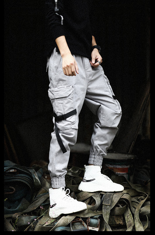 Leggings Funcionales Sueltos para Hombre en Negro - Image 10