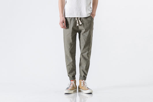 Pantalones Casuales de Algodón para Hombre - Image 4
