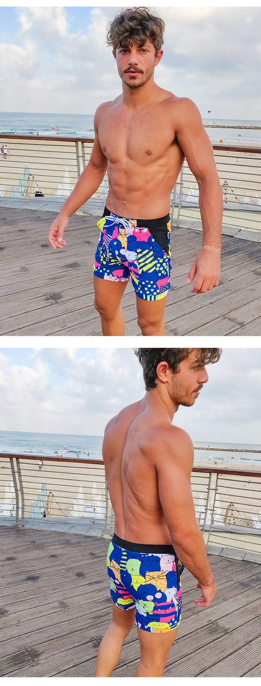 Bóxer de Baño Masculino Sexy - Traje de Baño Moderno - Image 9