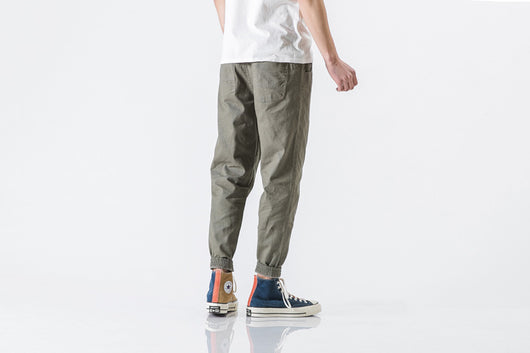 Pantalones Casuales de Algodón para Hombre - Image 8