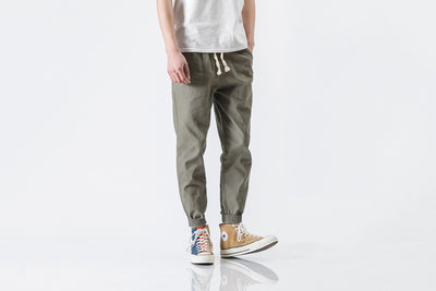 Pantalones Casuales de Algodón para Hombre - Image 10