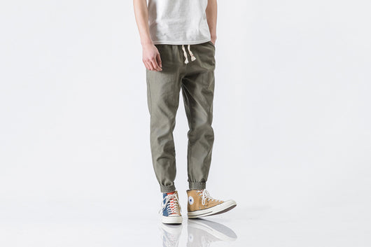 Pantalones Casuales de Algodón para Hombre - Image 10