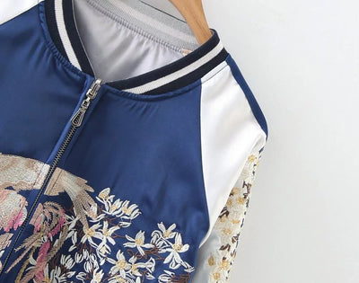 Chaqueta Béisbol Phoenix Bordada Mujer Corte Holgado - Image 7
