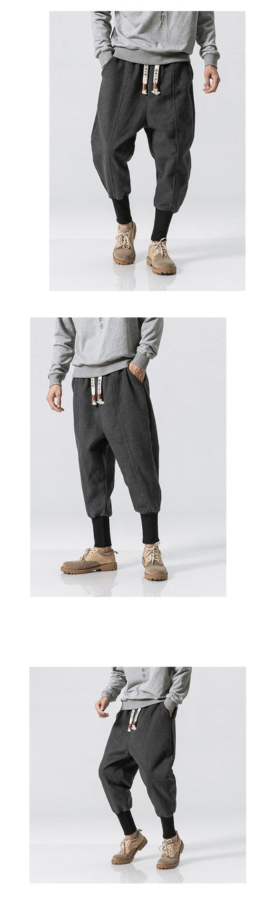 Pantalones Harem Sueltos Casuales para Adolescentes - Image 9