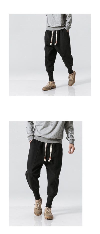 Pantalones Harem Sueltos Casuales para Adolescentes - Image 12