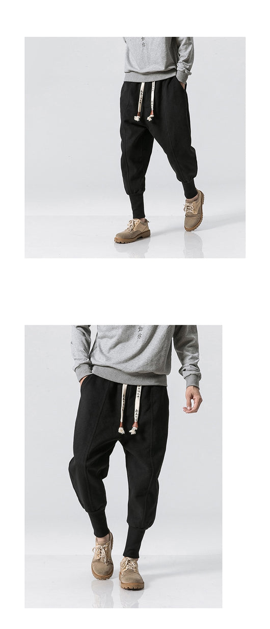Pantalones Harem Sueltos Casuales para Adolescentes - Image 12