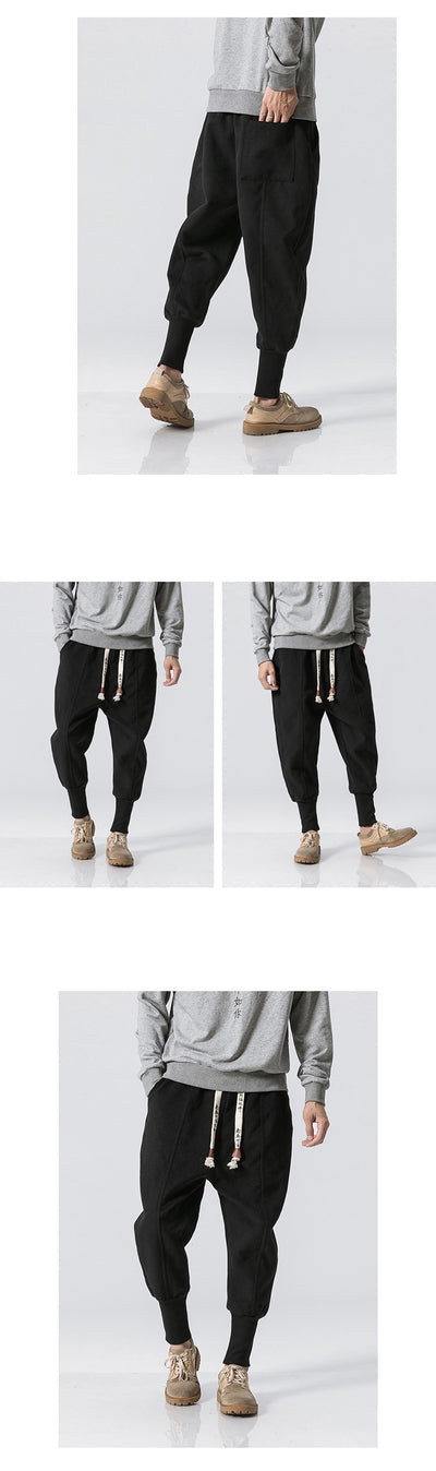 Pantalones Harem Sueltos Casuales para Adolescentes - Image 13