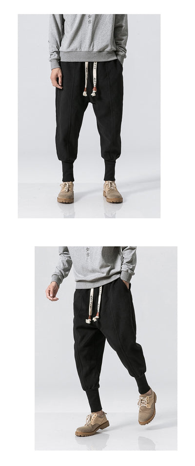 Pantalones Harem Sueltos Casuales para Adolescentes - Image 14