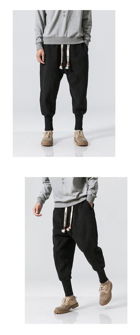 Pantalones Harem Sueltos Casuales para Adolescentes - Image 14