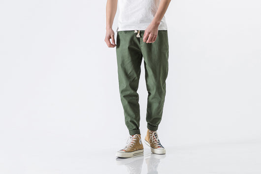 Pantalones Casuales de Algodón para Hombre - Image 43