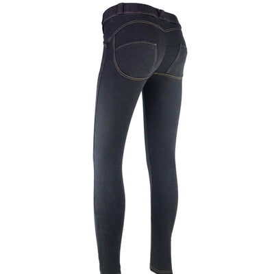 Pantalones Yoga Levantacaderas de Denim Stretch Ajustado - Image 10
