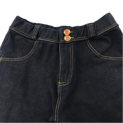Pantalones Yoga Levantacaderas de Denim Stretch Ajustado - Image 13