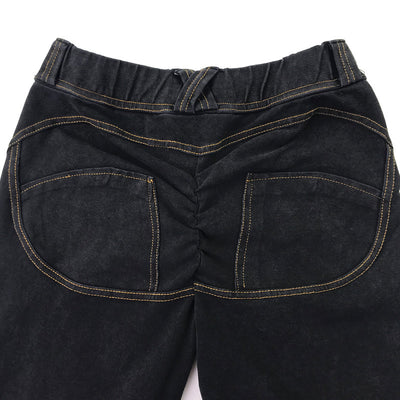 Pantalones Yoga Levantacaderas de Denim Stretch Ajustado - Image 14
