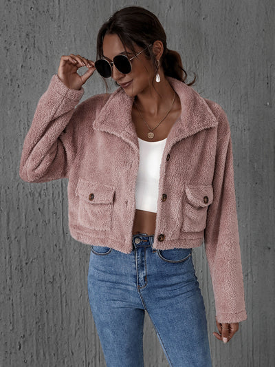 Chaqueta Térmica para Mujer con Forro de Peluche Sintético - Image 8