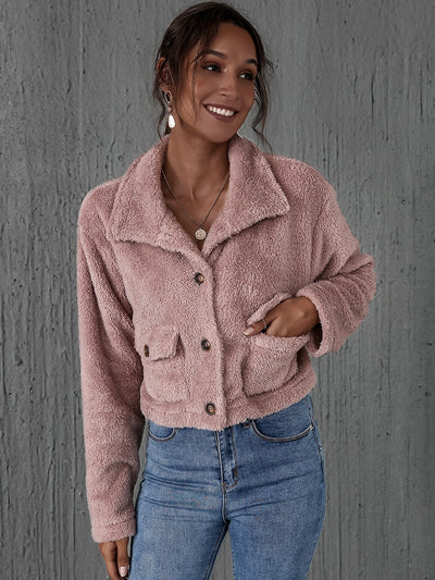Chaqueta Térmica para Mujer con Forro de Peluche Sintético - Image 12