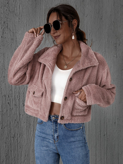 Chaqueta Térmica para Mujer con Forro de Peluche Sintético - Image 13