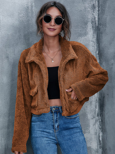 Chaqueta Térmica para Mujer con Forro de Peluche Sintético - Image 15