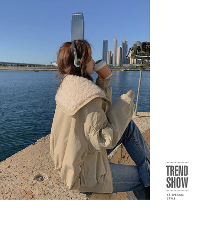 Abrigo de Lana Merino con Forro Polar para Mujer - Image 13