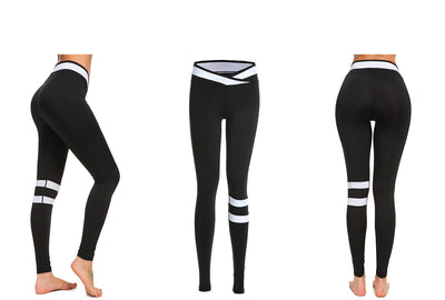 Pantalones de yoga ajustados con cintura cruzada - Image 9