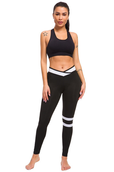 Pantalones de yoga ajustados con cintura cruzada - Image 11