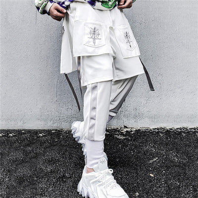Pantalones Sueltos Efecto Dos Piezas - Diseño Moderno Noveno - Image 14