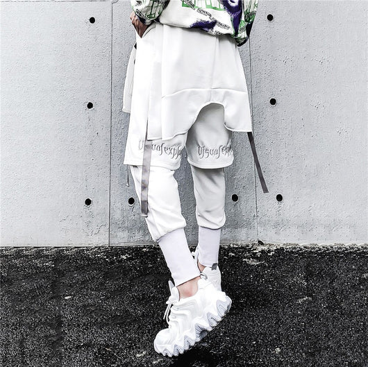 Pantalones Sueltos Efecto Dos Piezas - Diseño Moderno Noveno - Image 15