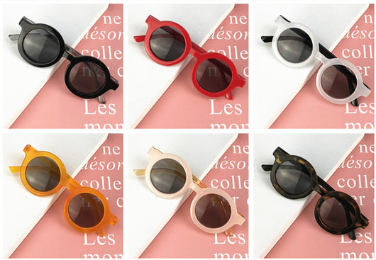 Gafas de Sol Redondas Estilo Coreano para Niños y Hombres - Image 8