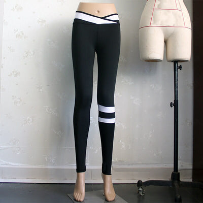 Pantalones de yoga ajustados con cintura cruzada - Image 18